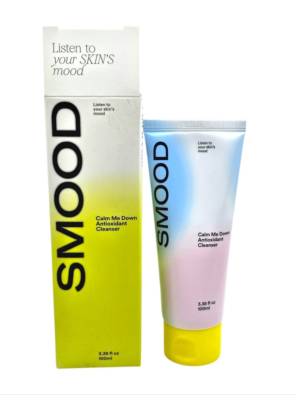 SMOOD Calm Me Down Antioxidant Cleanser 3.38 oz New in Box